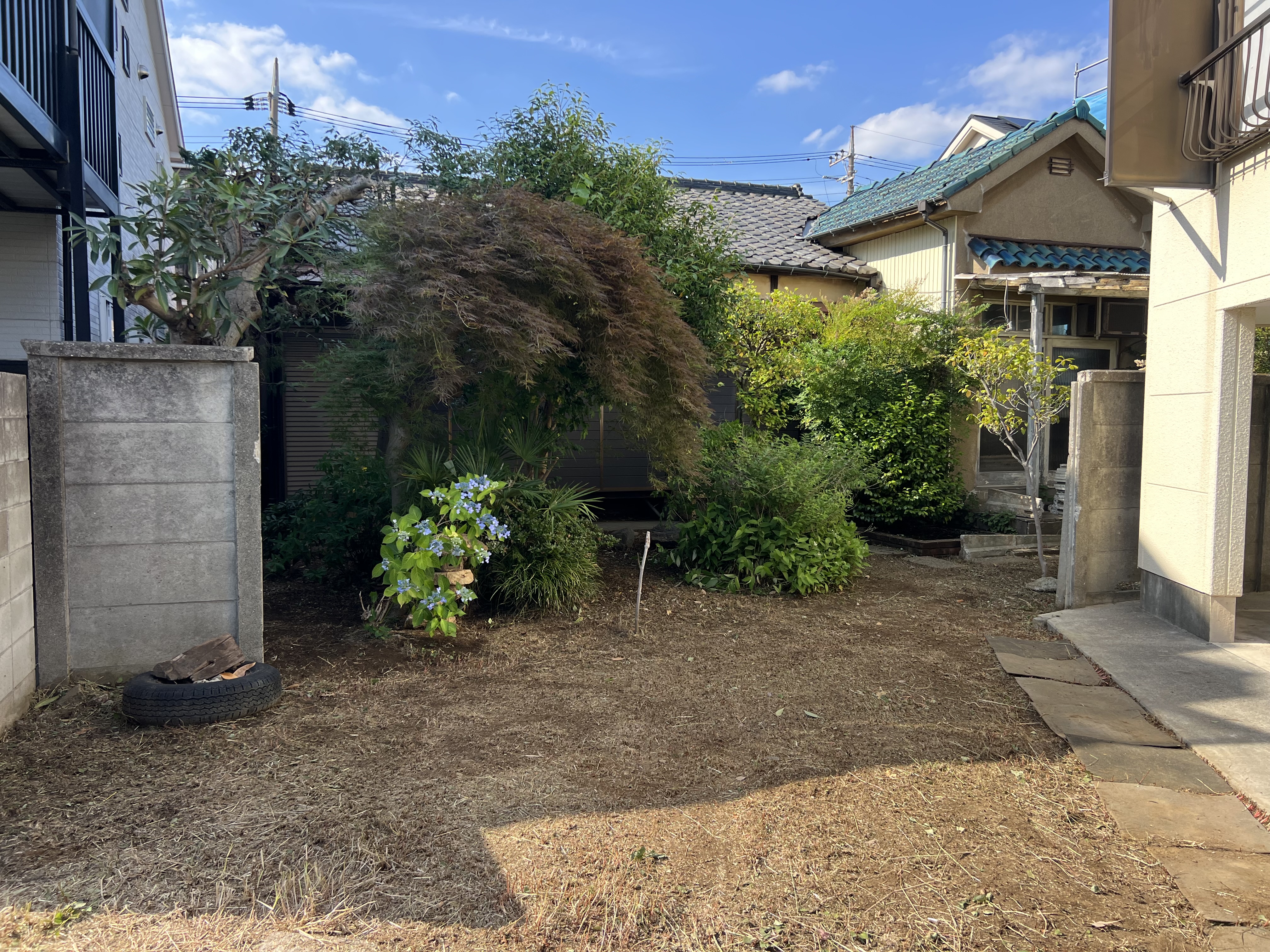 庭じまい施工後